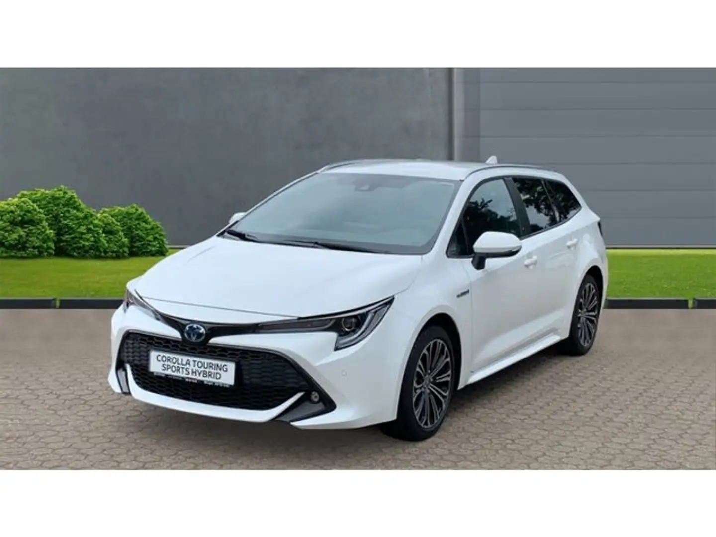 Toyota Corolla Touring Sports Hybrid Team D SHZ EPH NAV Blanc - 1