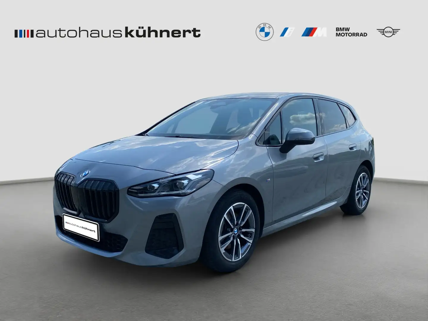 BMW 218 d Active Tourer ///M-Sport SpurAss adapt.Fw. Parka Grigio - 1