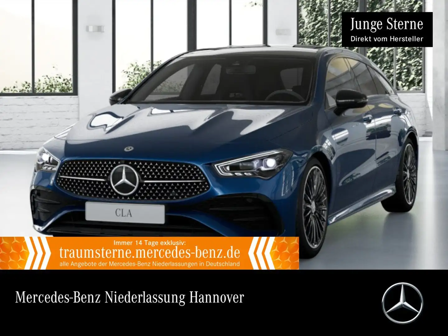 Mercedes-Benz CLA 250 e AMG+NIGHT+PANO+360°+MULTIBEAM+HUD+TOTW Bleu - 1