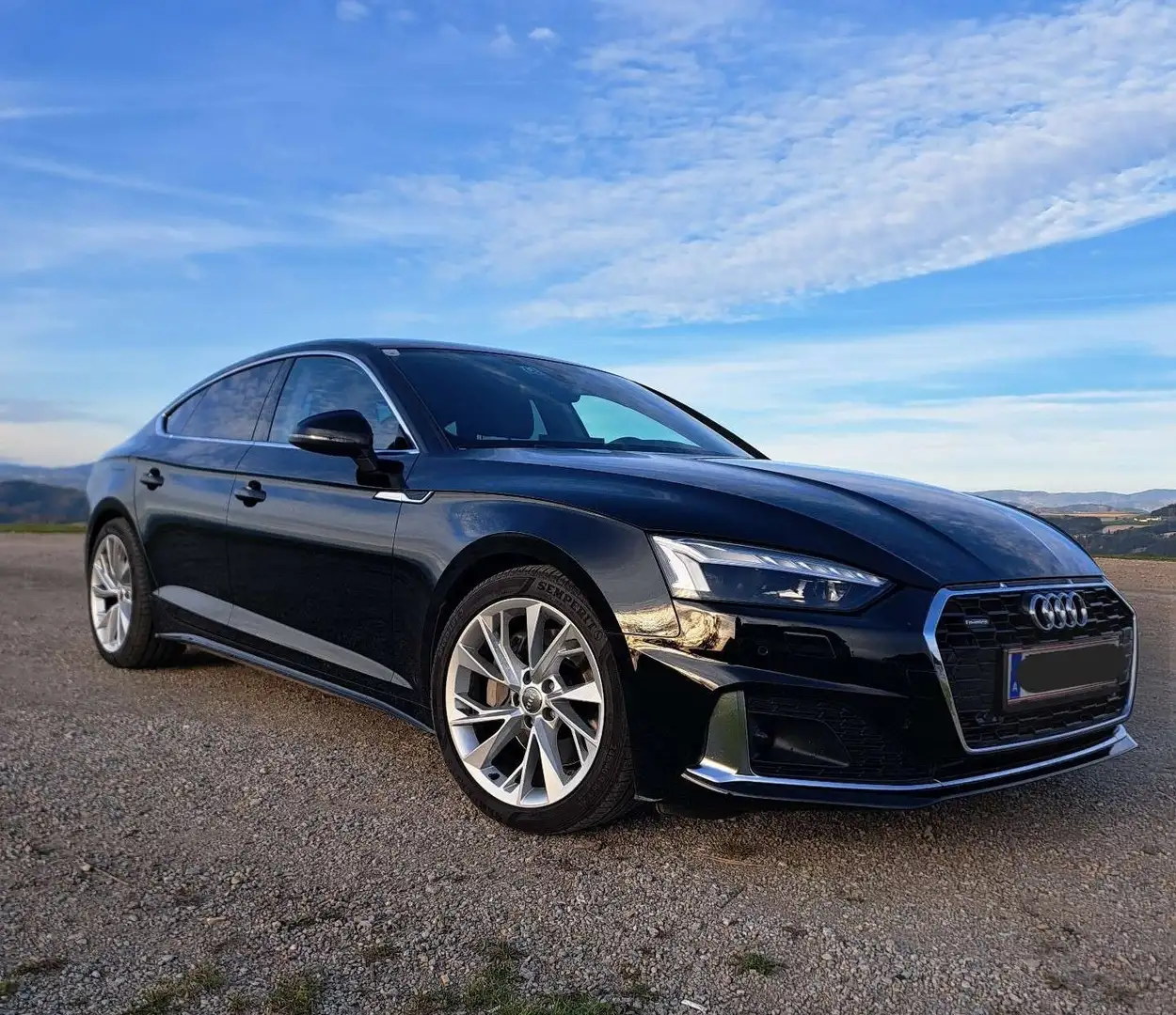 Audi A5 SB 45 TFSI quattro S-tronic Schwarz - 1