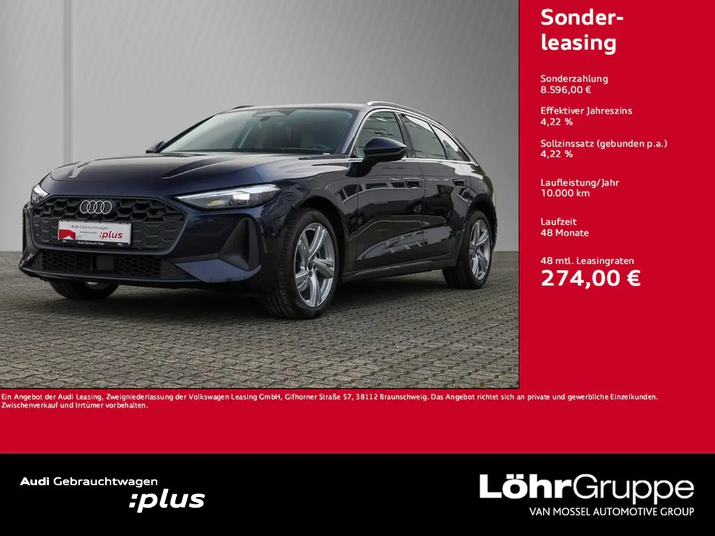 Audi A5 Avant TFSI 110 kW S tronic Blau - 1