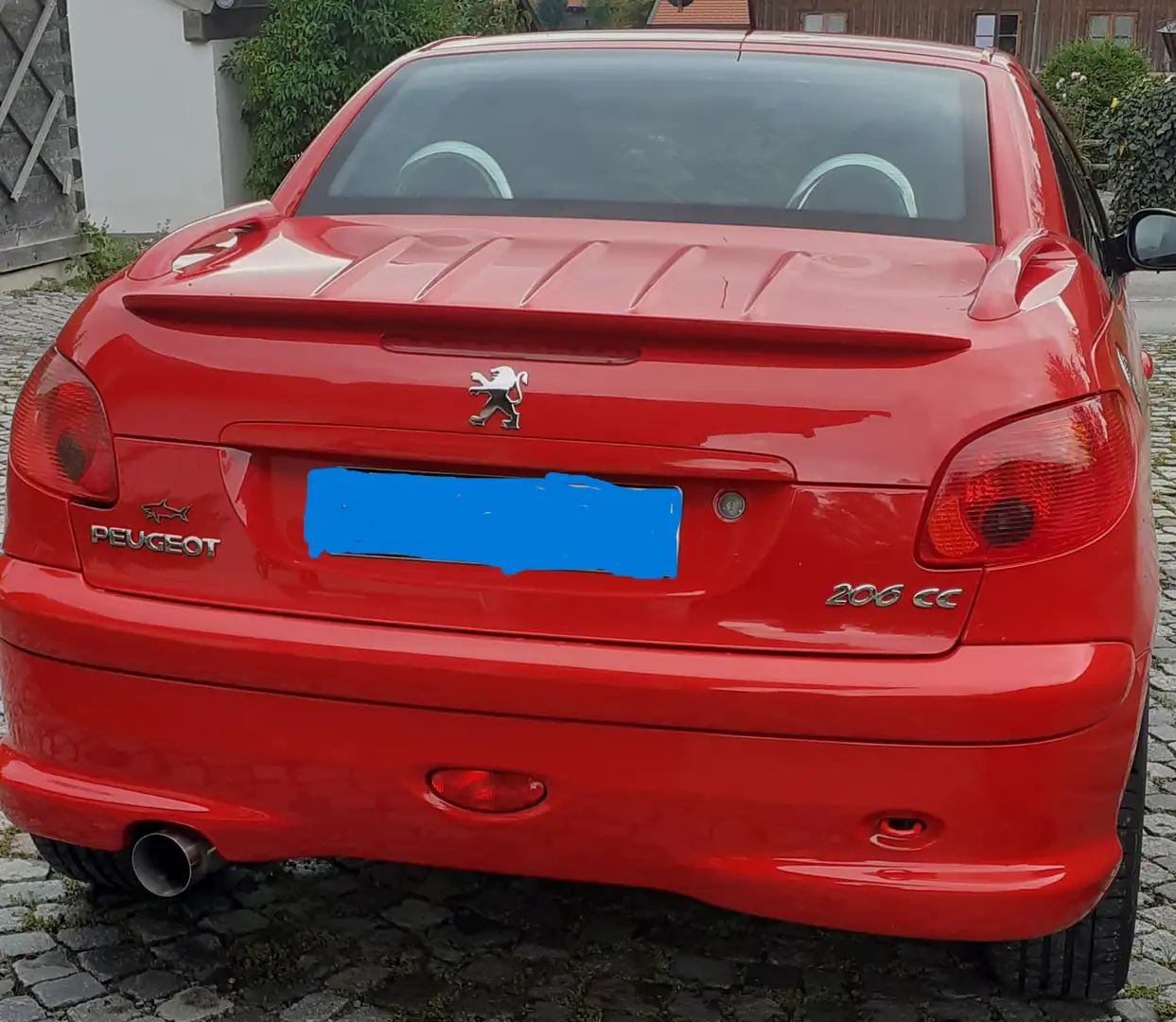 Peugeot 206 206 CC 110 RC-Line Rot - 2