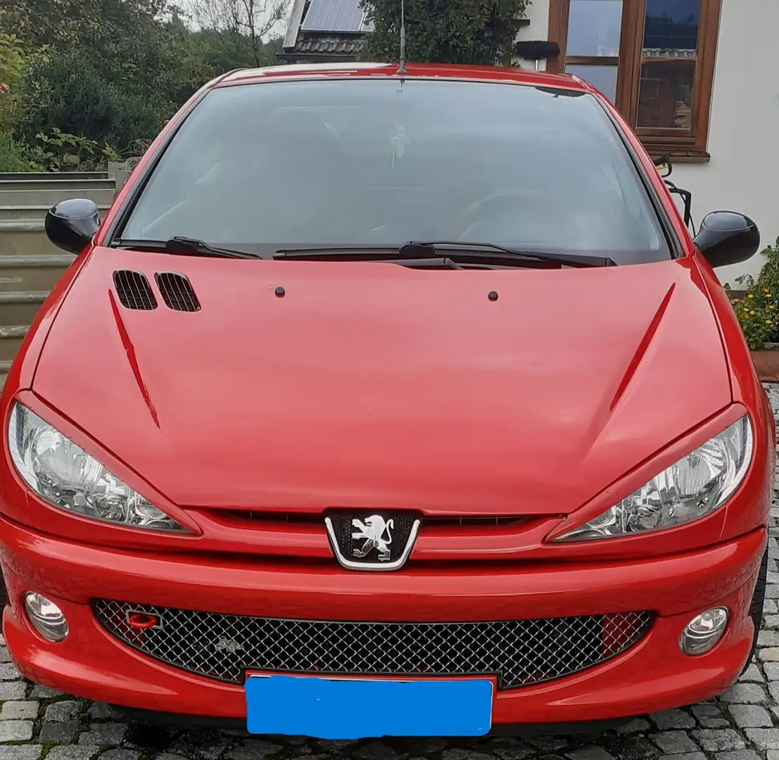 Peugeot 206 206 CC 110 RC-Line Rot - 1