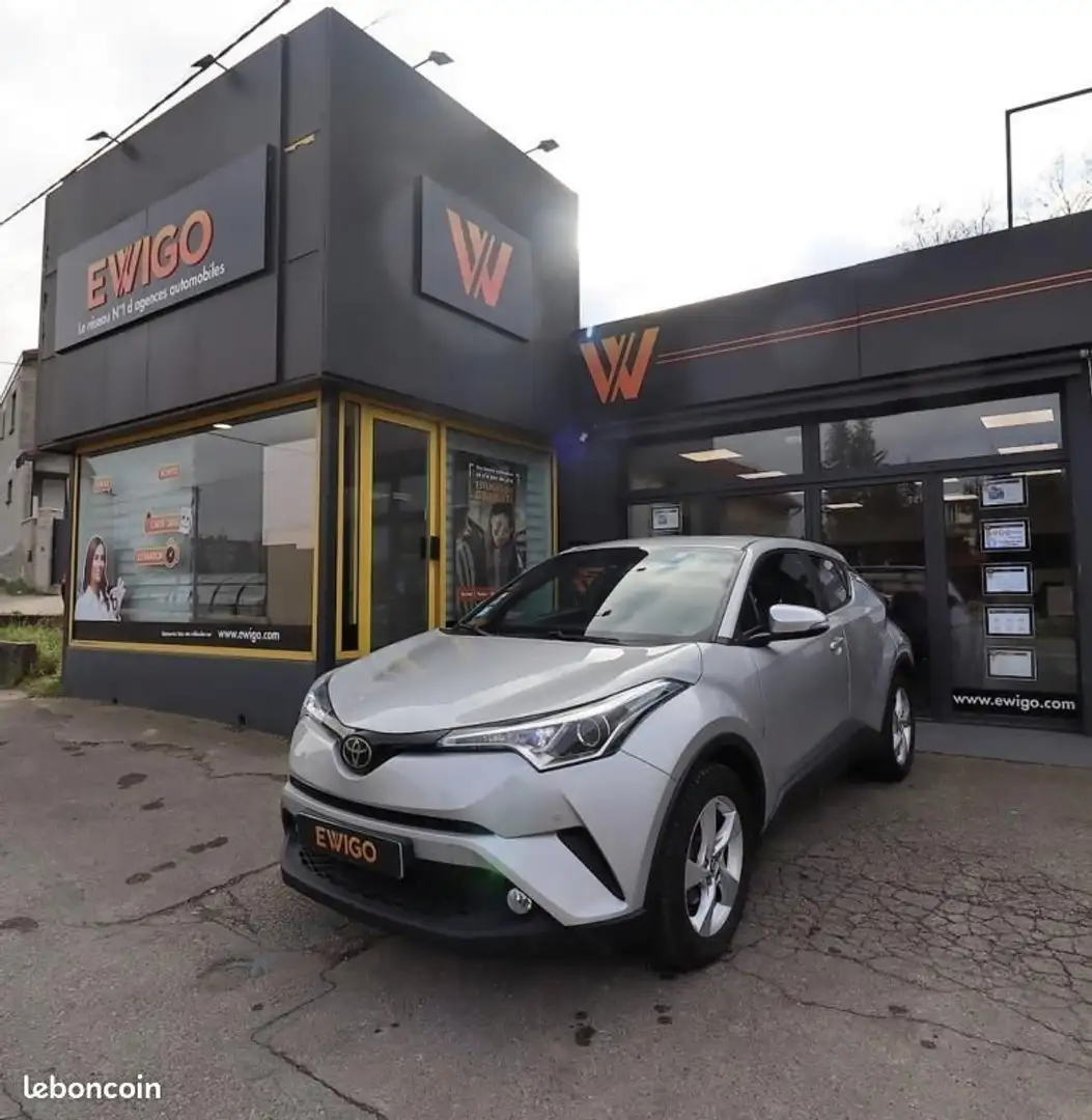 Toyota C-HR 1.2 T 115 CH DYNAMIC 4X2 + CAMERA DE RECUL Gris - 1