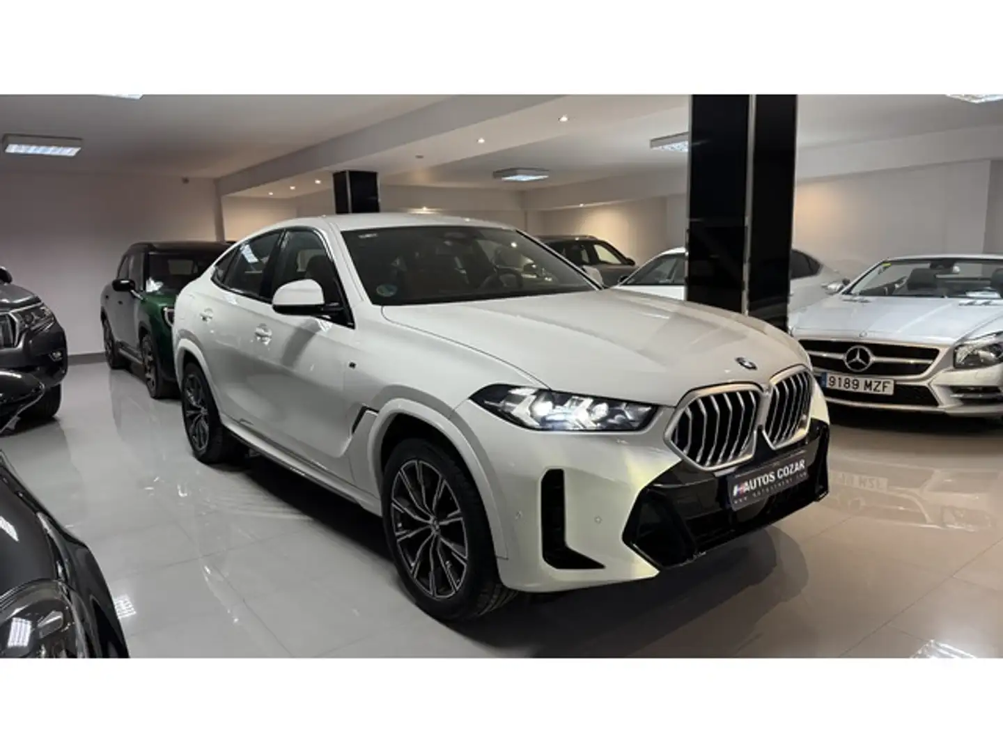 BMW X6 xDrive 30dA M Sport Blanc - 2