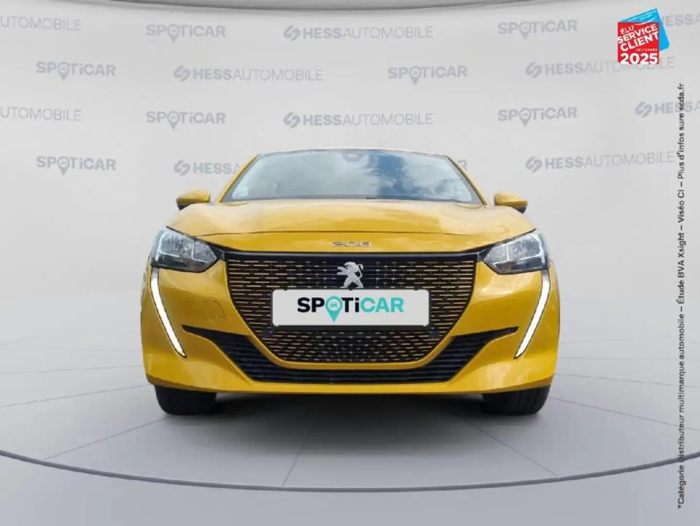 Peugeot e-208 e-208 136ch Active Jaune - 2