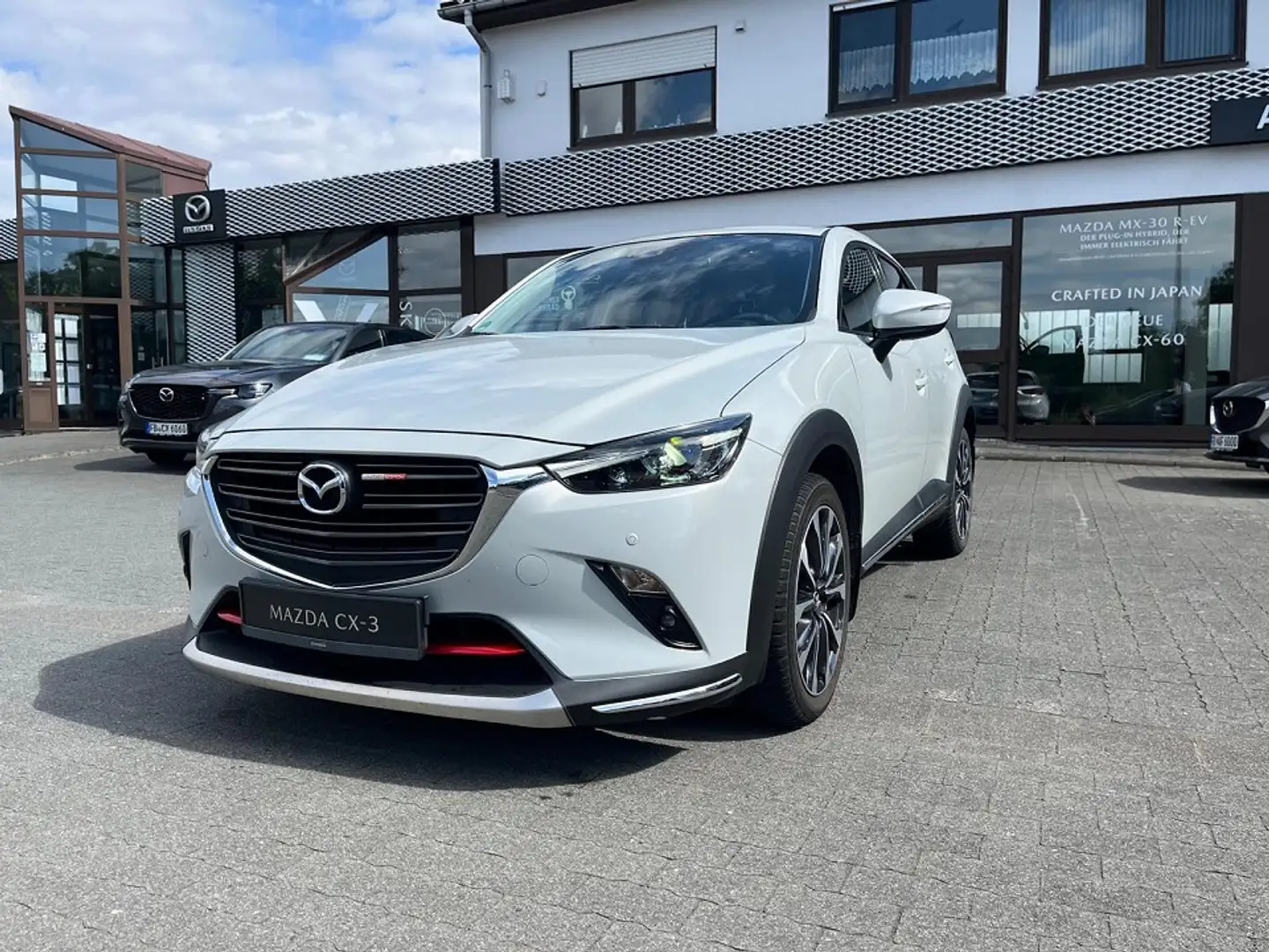 Mazda CX-3 SKYACTIV-G Selection,DUK-P,Allwetterreifen,Navi Se Bianco - 1