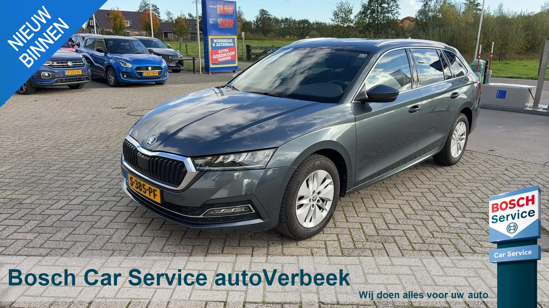 Skoda Octavia Combi 1.5 e-TSi 150pk DSG Business Edition | Navi Grijs - 1
