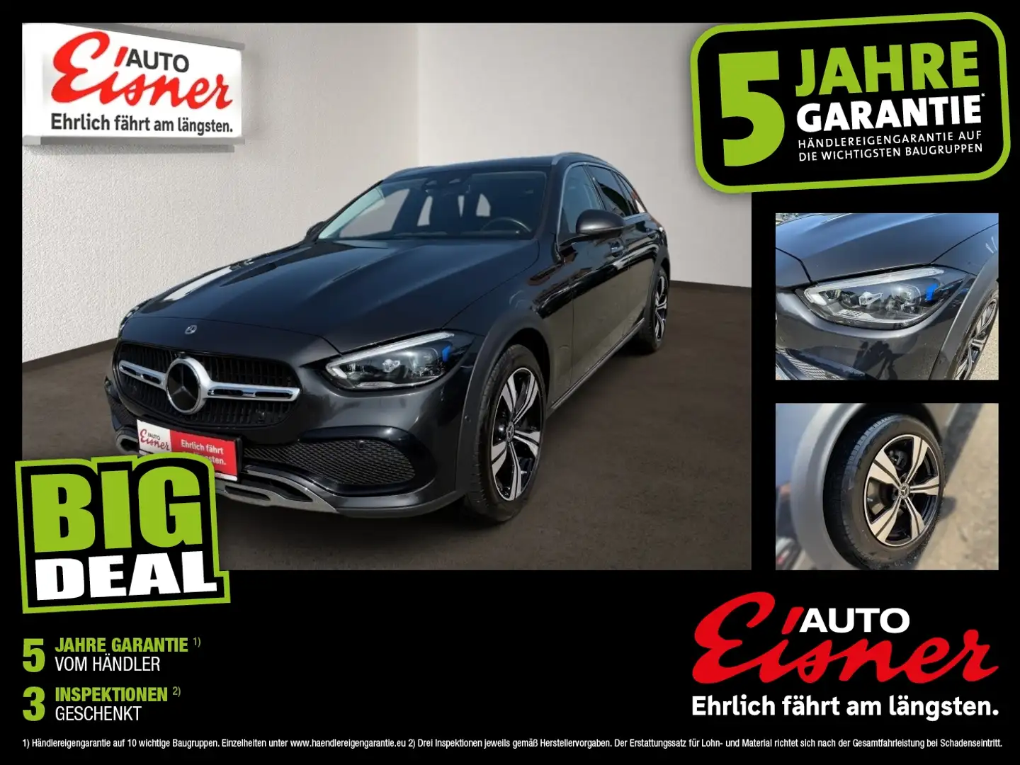 Mercedes-Benz C 220 d  T 4Matic All-Terrain Aut. ABS ESP Grau - 1