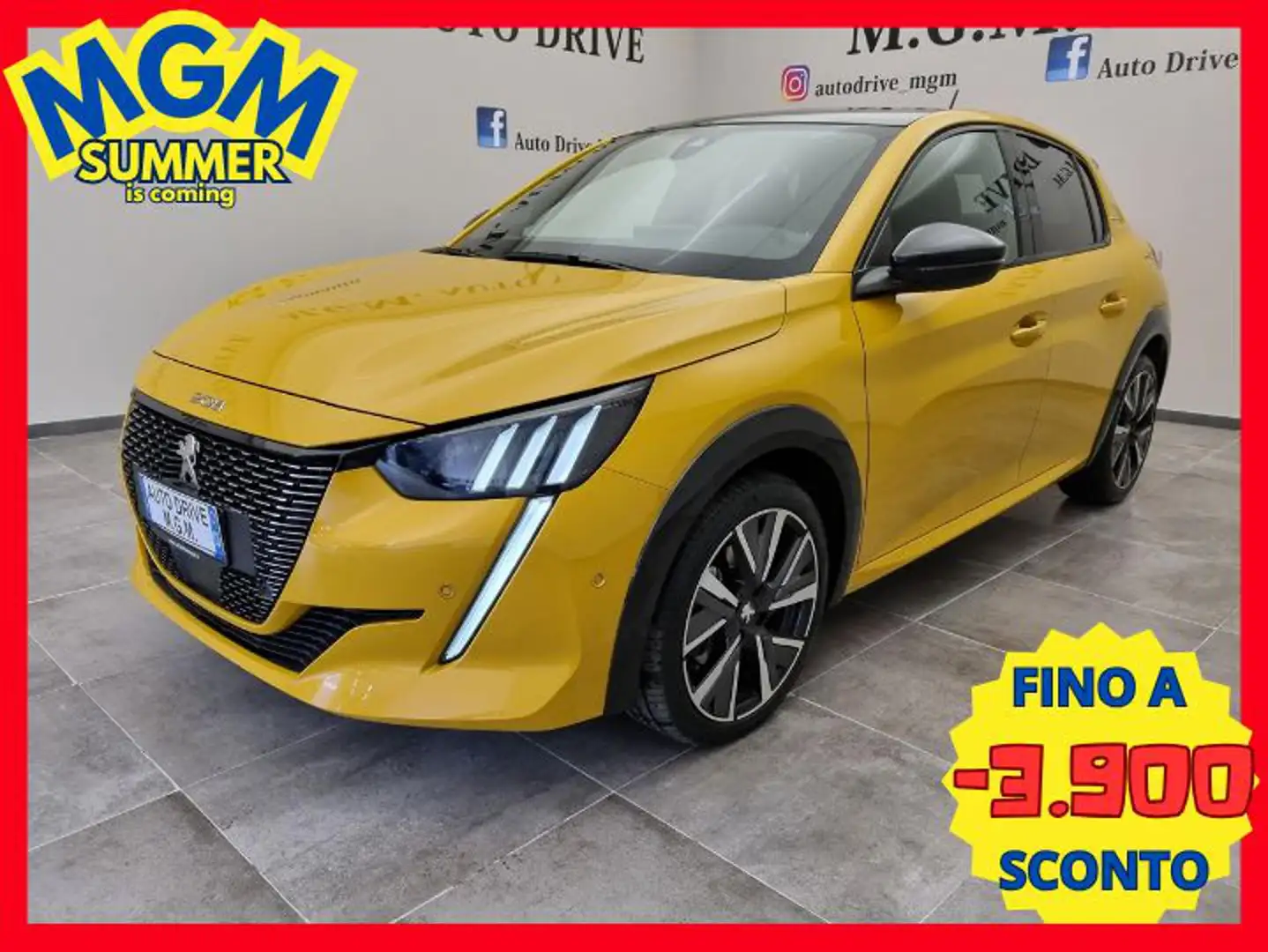 Peugeot 208 PureTech 130 Stop&Start EAT8 5 porte GT Line Giallo - 1