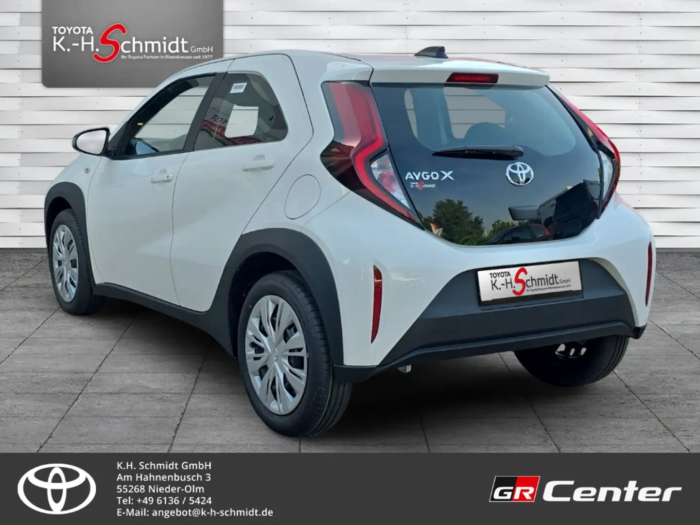 Toyota Aygo X 1.0 VVT-i EU6e 1,0 Business Edition Blanc - 2