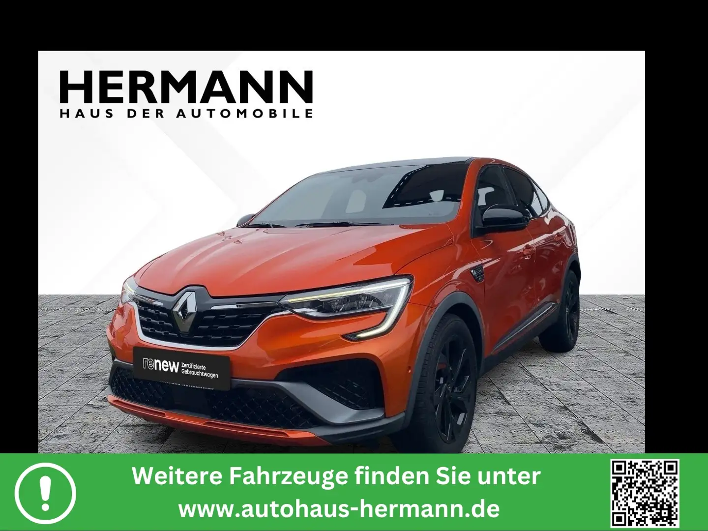 Renault Arkana 1.3 TCe 160 R.S. Line CAM*LED*NAVI*SHZ*LM Orange - 1