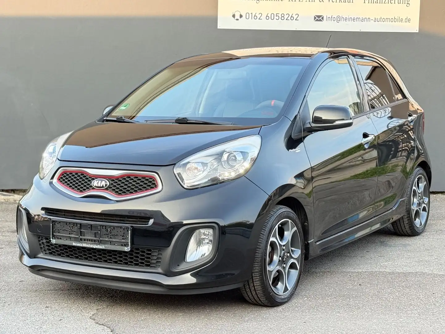 Kia Picanto 1.2 Platinum Edition *LEDER*LED*KEYLESS* Schwarz - 1