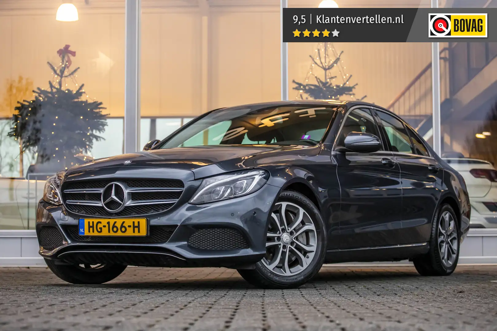 Mercedes-Benz C 350 e Edition | Trekhaak | Camera | NL Auto | Volleder Grijs - 1
