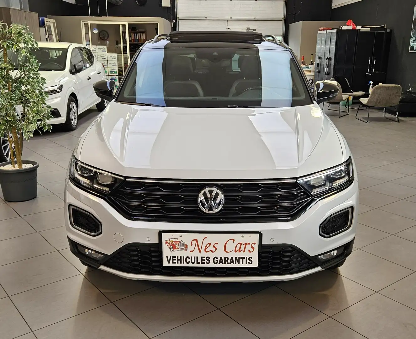 Volkswagen T-Roc T-Roc 1.5 TSI DSG SPORT,CAMERA,TOIT PANO,GAR 1 AN Blanc - 2