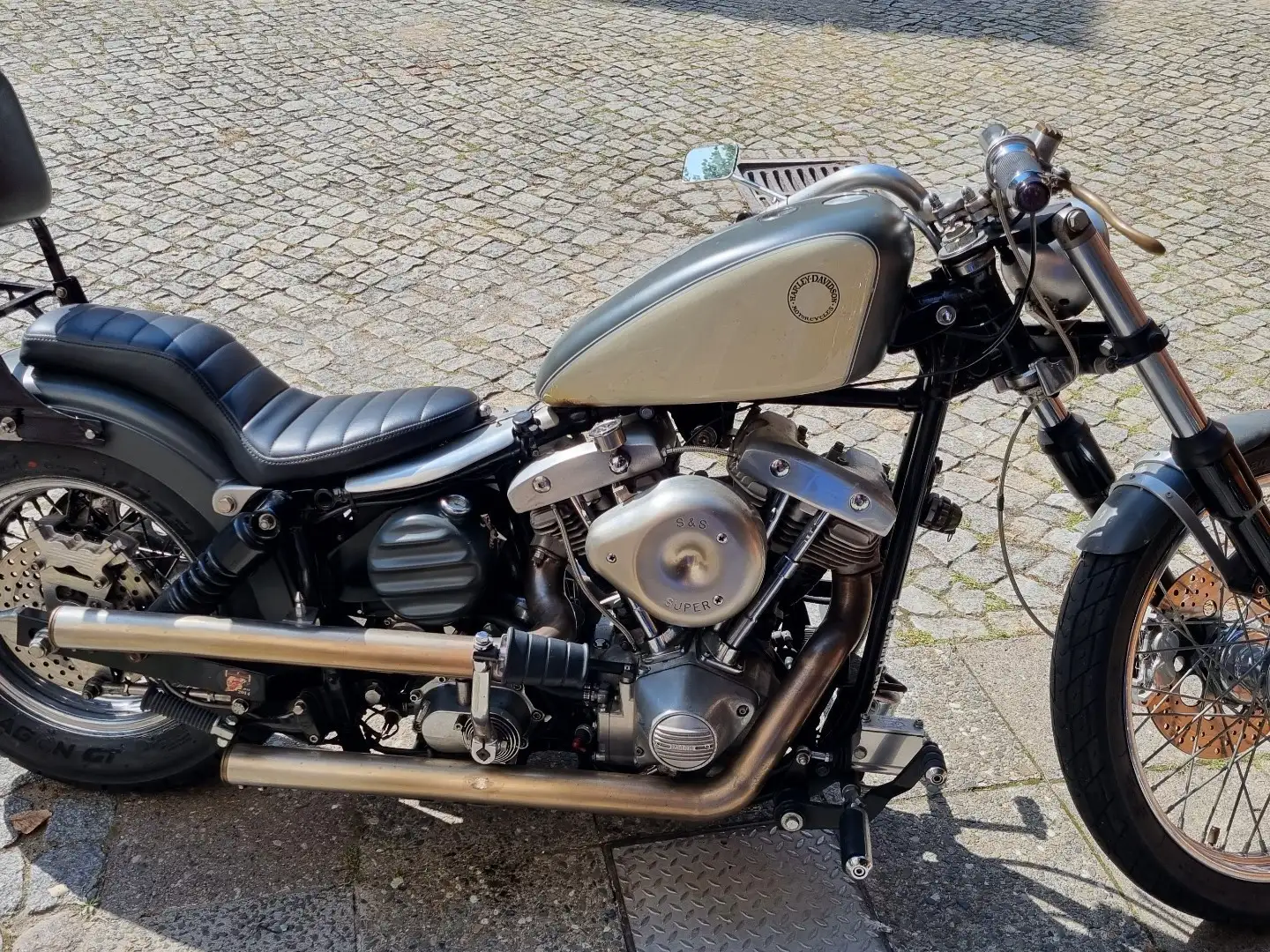 Harley-Davidson Early Shovel Сірий - 1