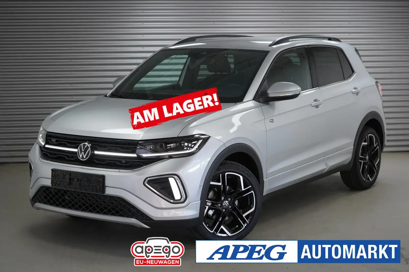 Volkswagen T-Cross 1,5 TSI DSG R-Line Silber - 1