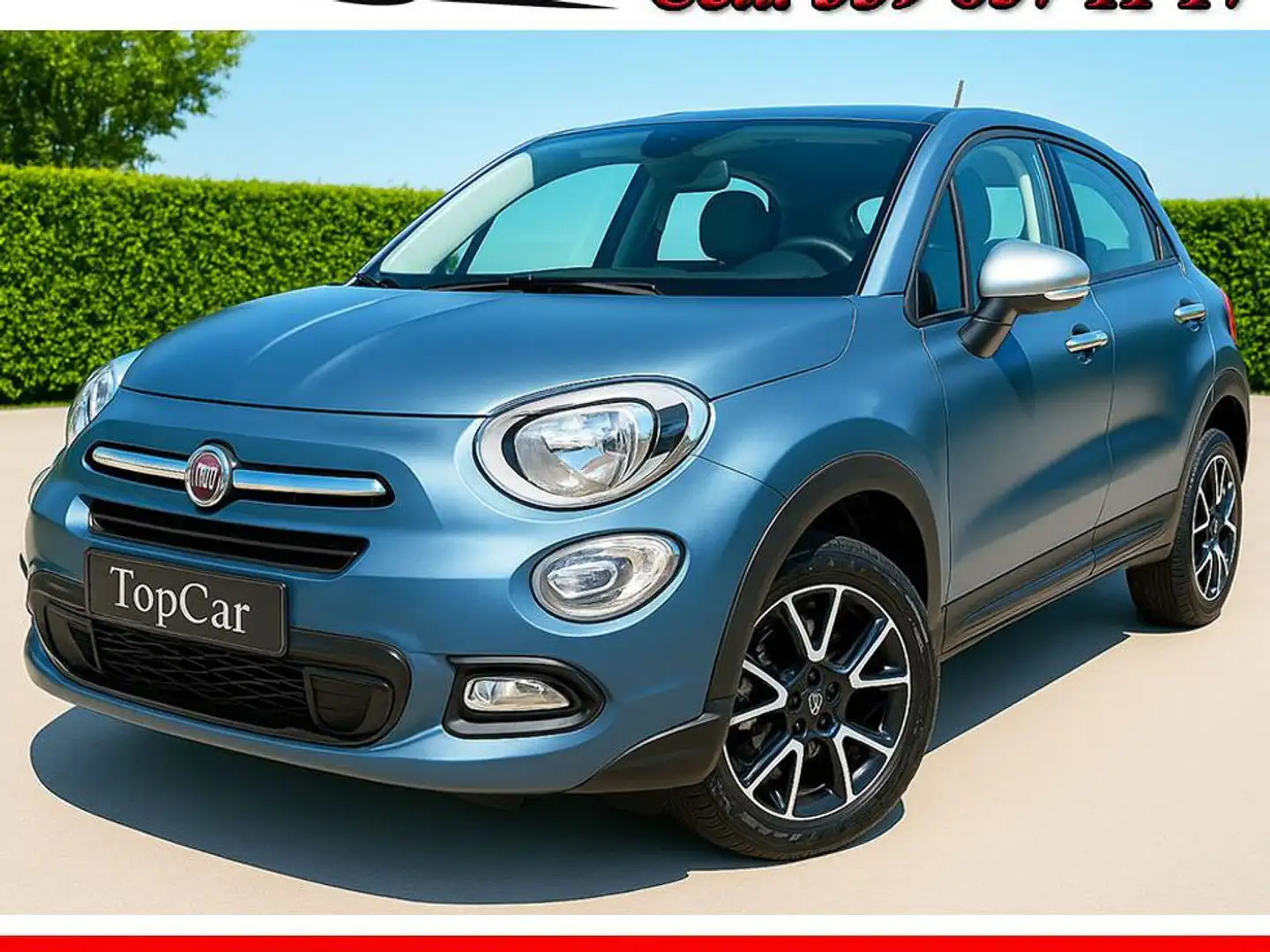 Fiat 500X 500X 1.3 mjt Mirror 4x2 95cv my18 Blu/Azzurro - 1