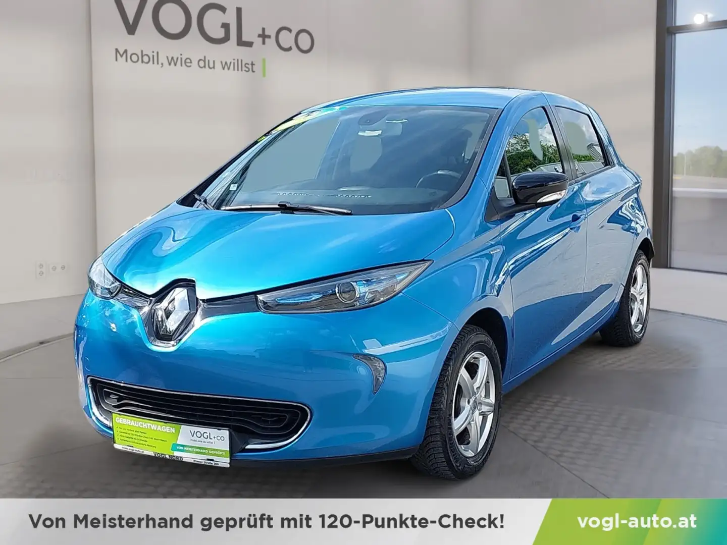 Renault ZOE Limited R110 41 kWh (Batteriemiete) Blau - 1