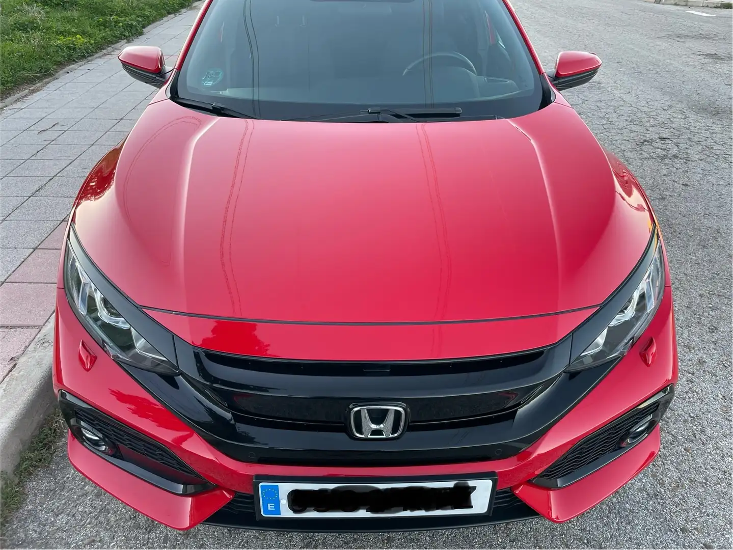 Honda Civic 1.6 i-DTEC Elegance Navi Rojo - 1