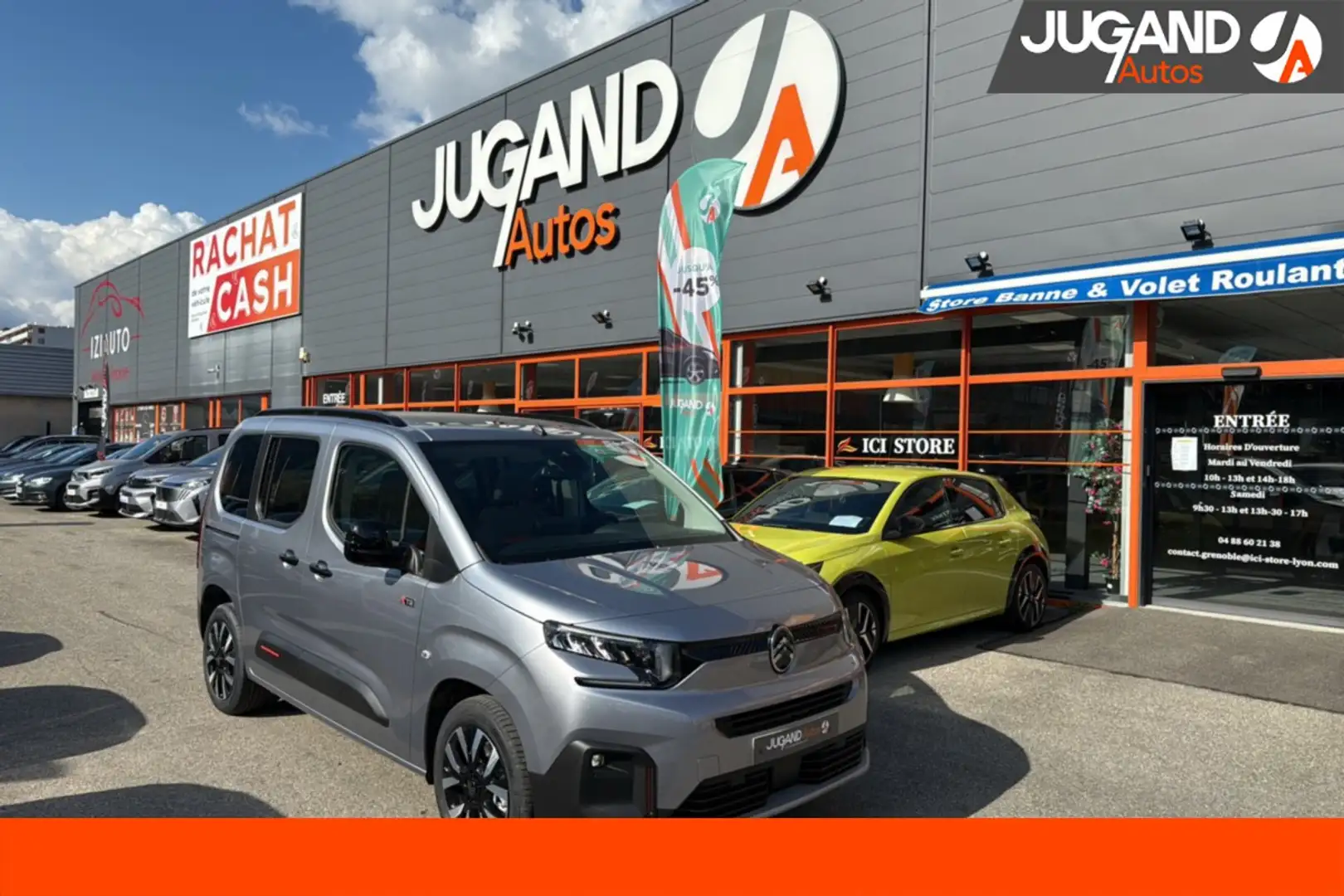 Citroen Berlingo HDI 130 EAT8 MAX TPANO XTR Gris - 1