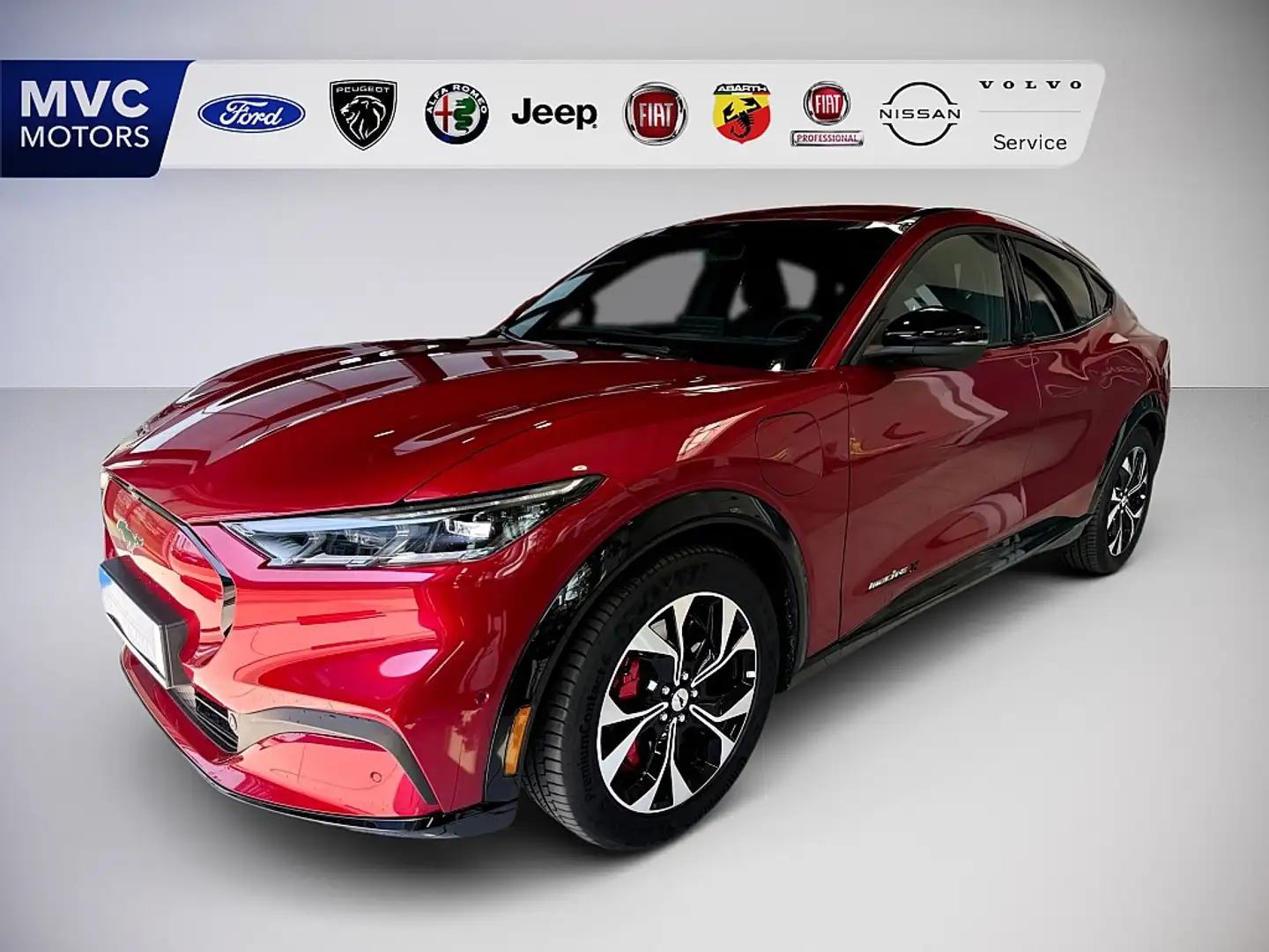 Ford Mustang Mach-E Elektro 91kWh Extended Range Premium Rouge - 2