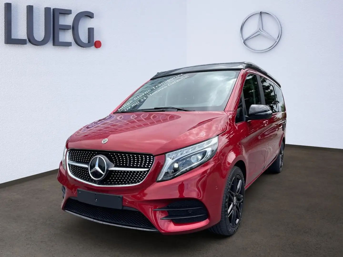 Mercedes-Benz Marco Polo 300 d EDITION el.Schiebe SpurW SpurH Rot - 1