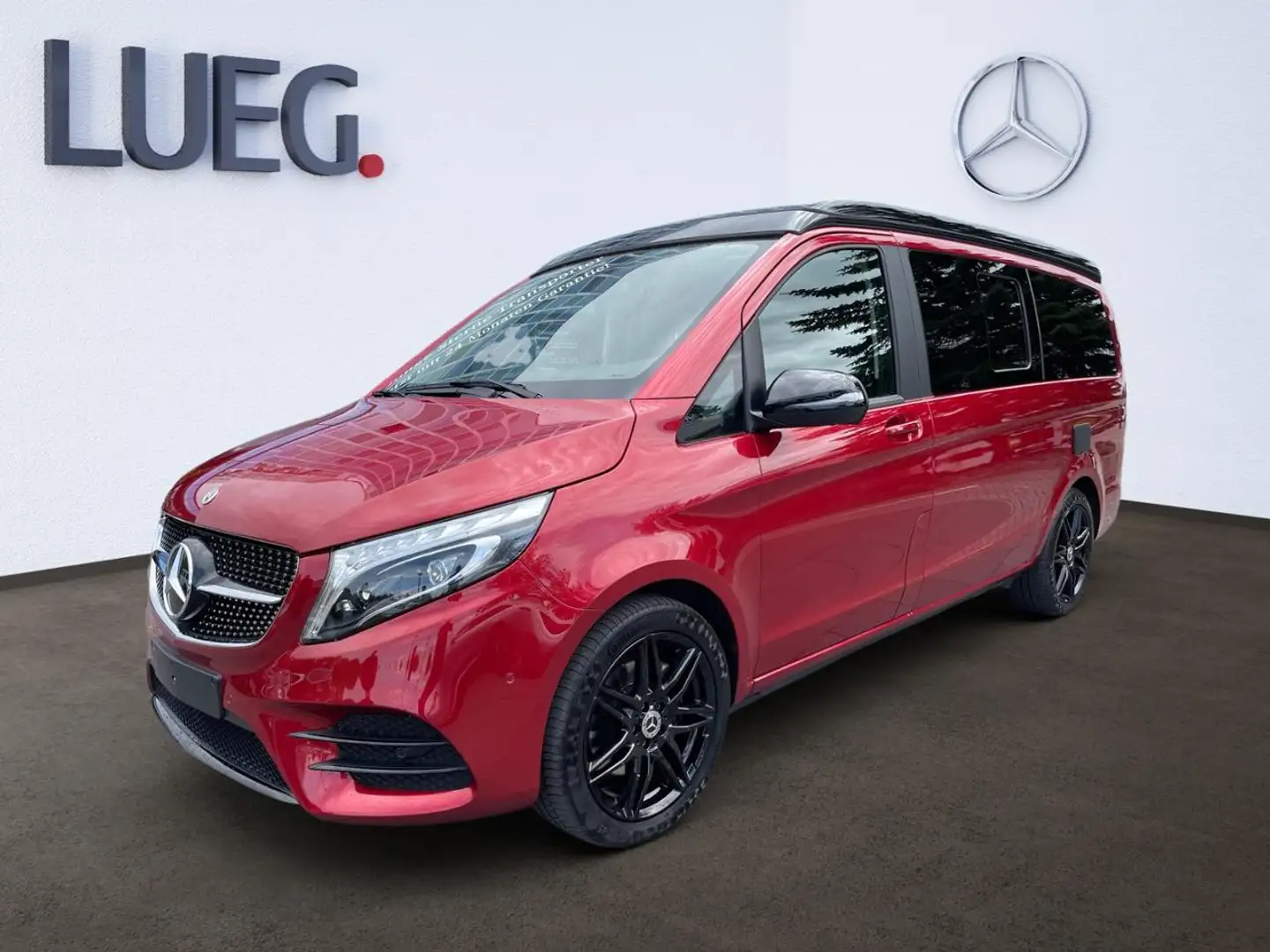 Mercedes-Benz Marco Polo 300 d EDITION el.Schiebe SpurW SpurH Rot - 2