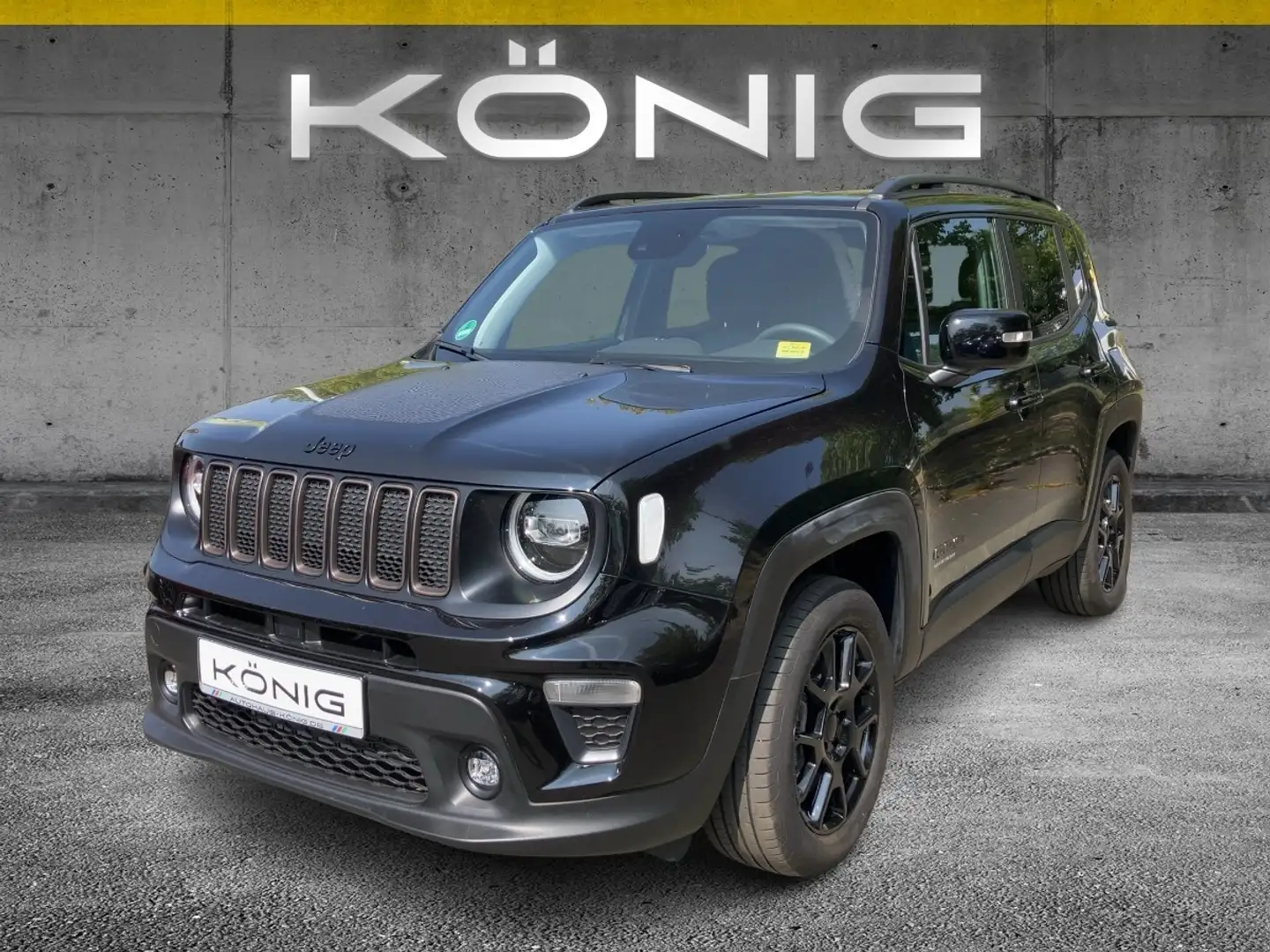 Jeep Renegade 1.3 PHEV MY22+Upland Automatik*Klima Schwarz - 1