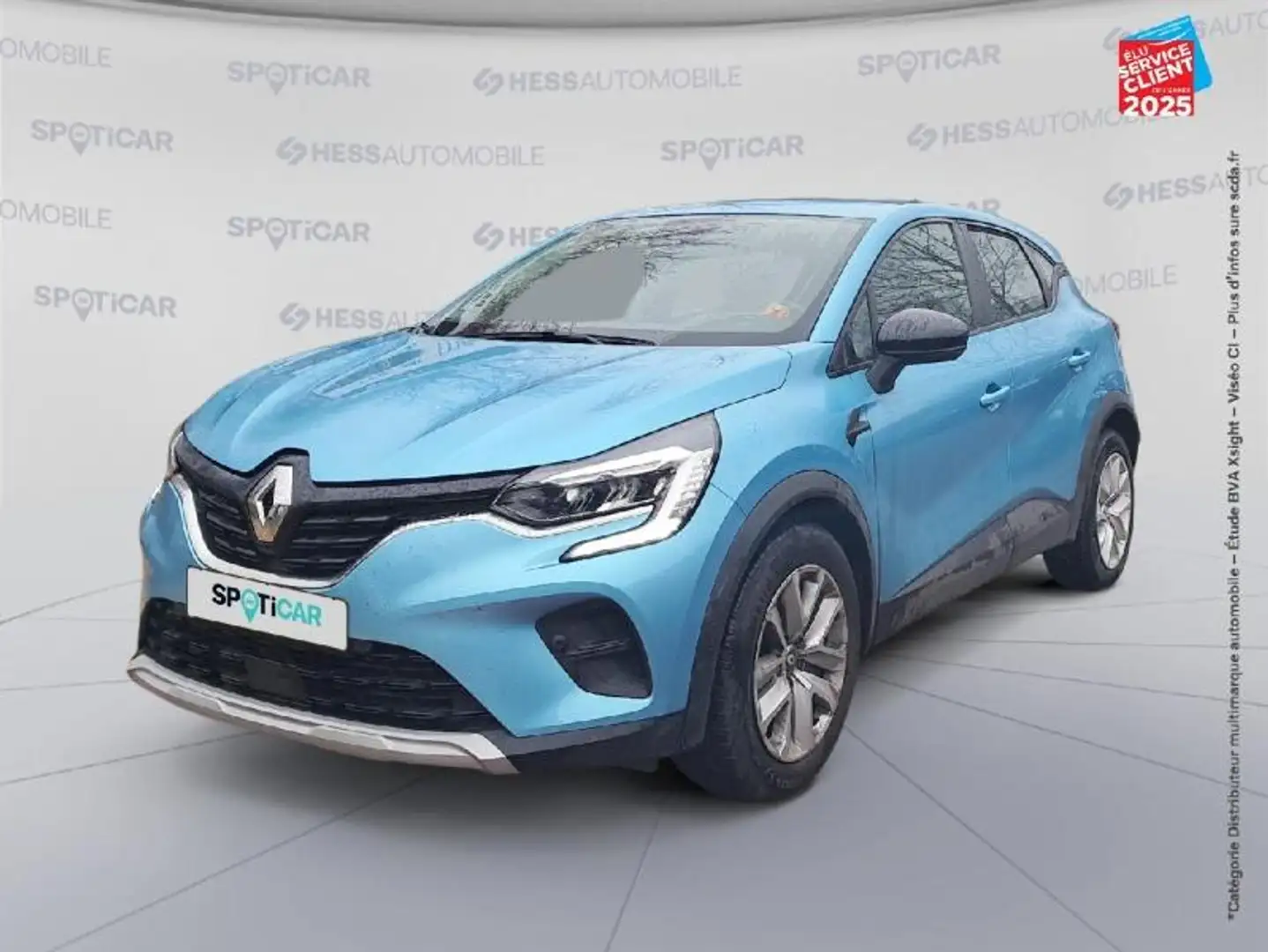 Renault Captur 1.0 TCe 90ch Business -21 Bleu - 1