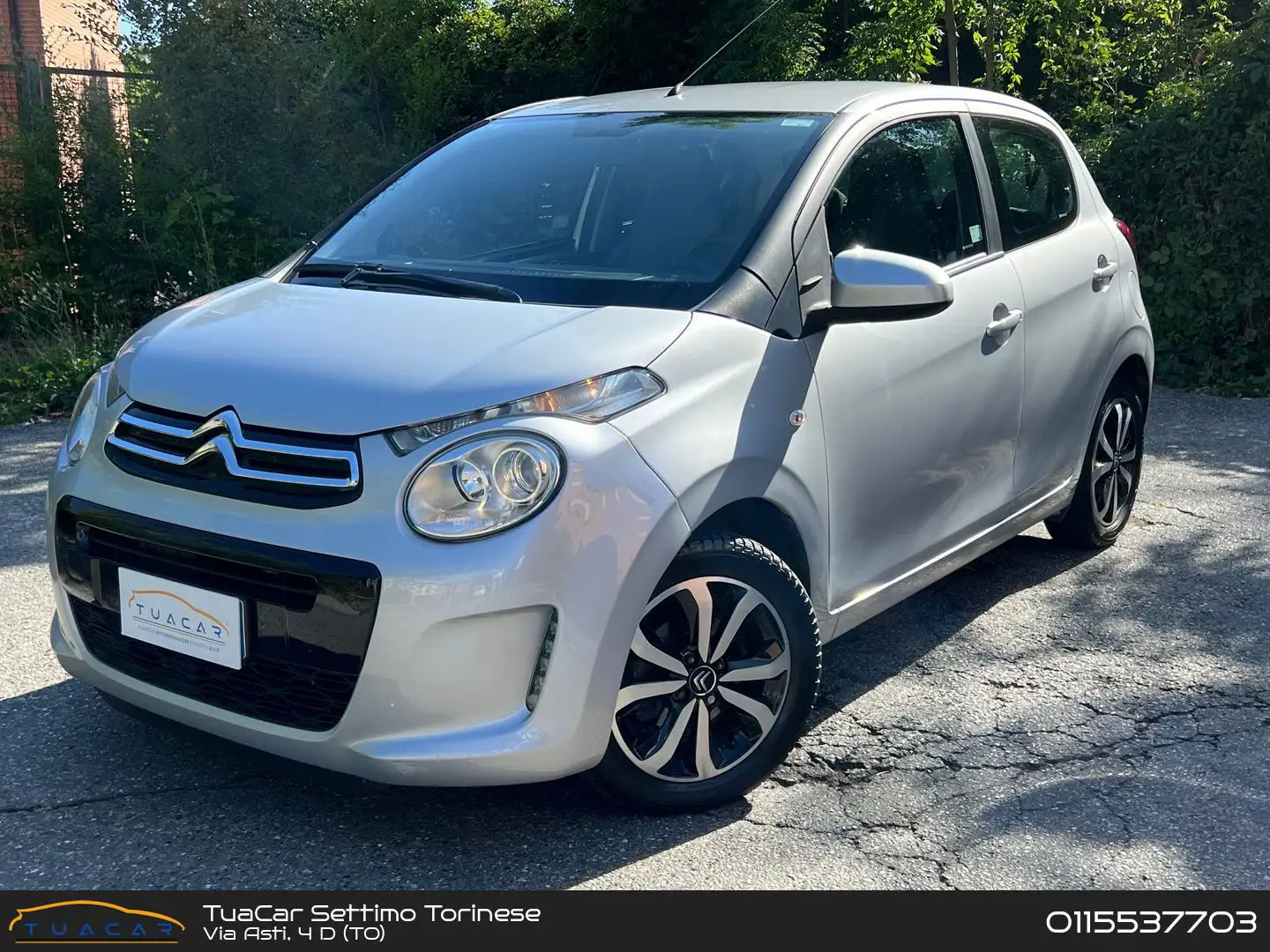 Citroen C1 Shine 1.0 Vti 68 Grijs - 1