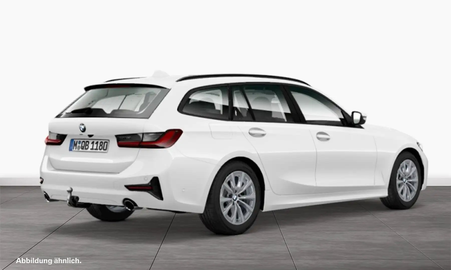 BMW 320 d xDrive Touring Advantage HiFi DAB AHK Shz Weiß - 2