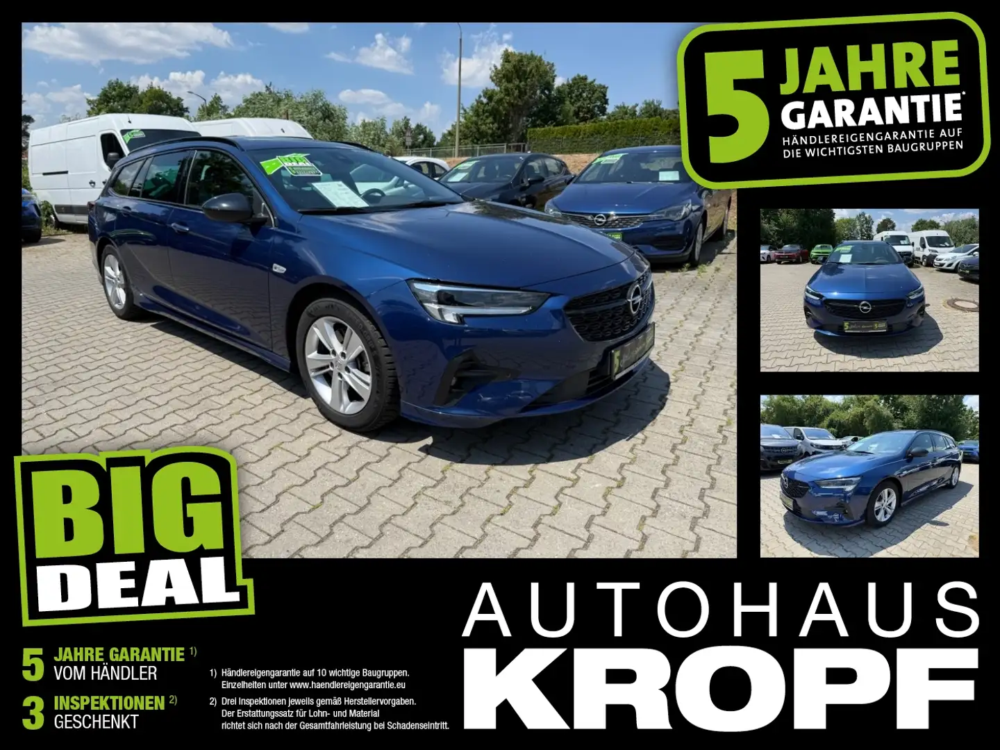 Opel Insignia B ST 2.0 CDTI Ultimate Синий - 1
