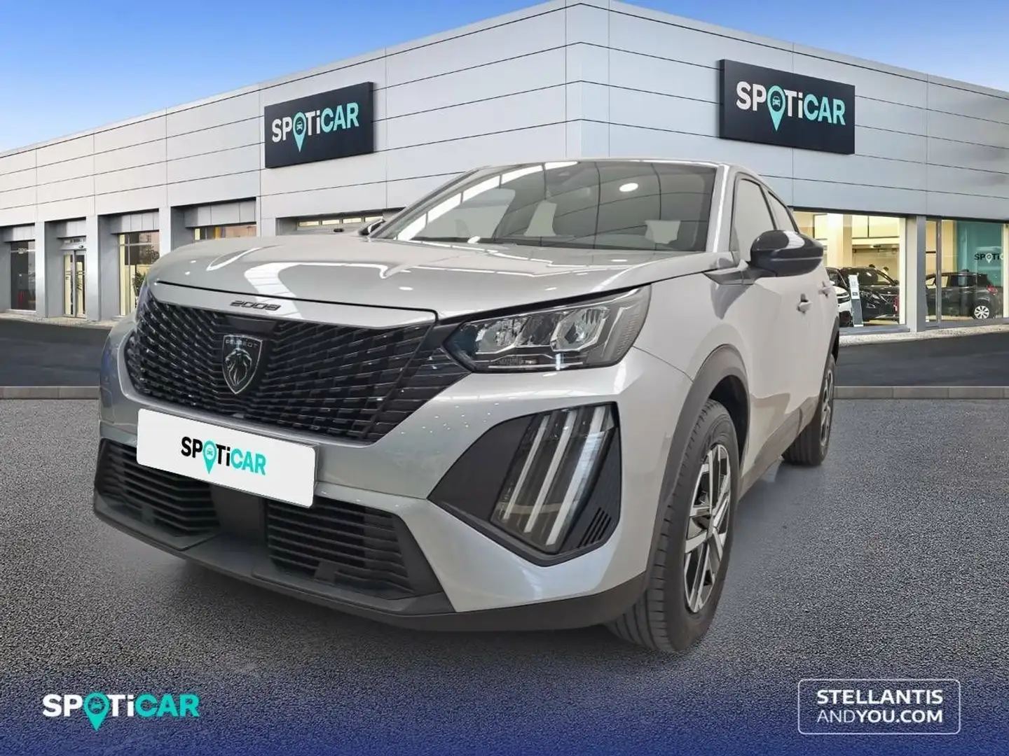 Peugeot 2008 1.2 PureTech S&S Active 100 Grigio - 1