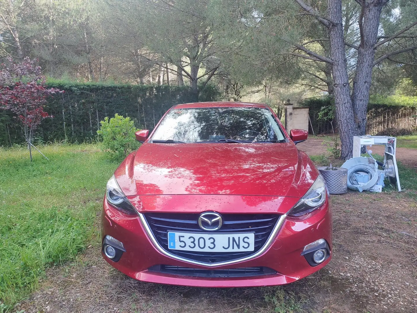 Mazda 3 Mazda3 2.2 Luxury Navegador Aut. Roşu - 1