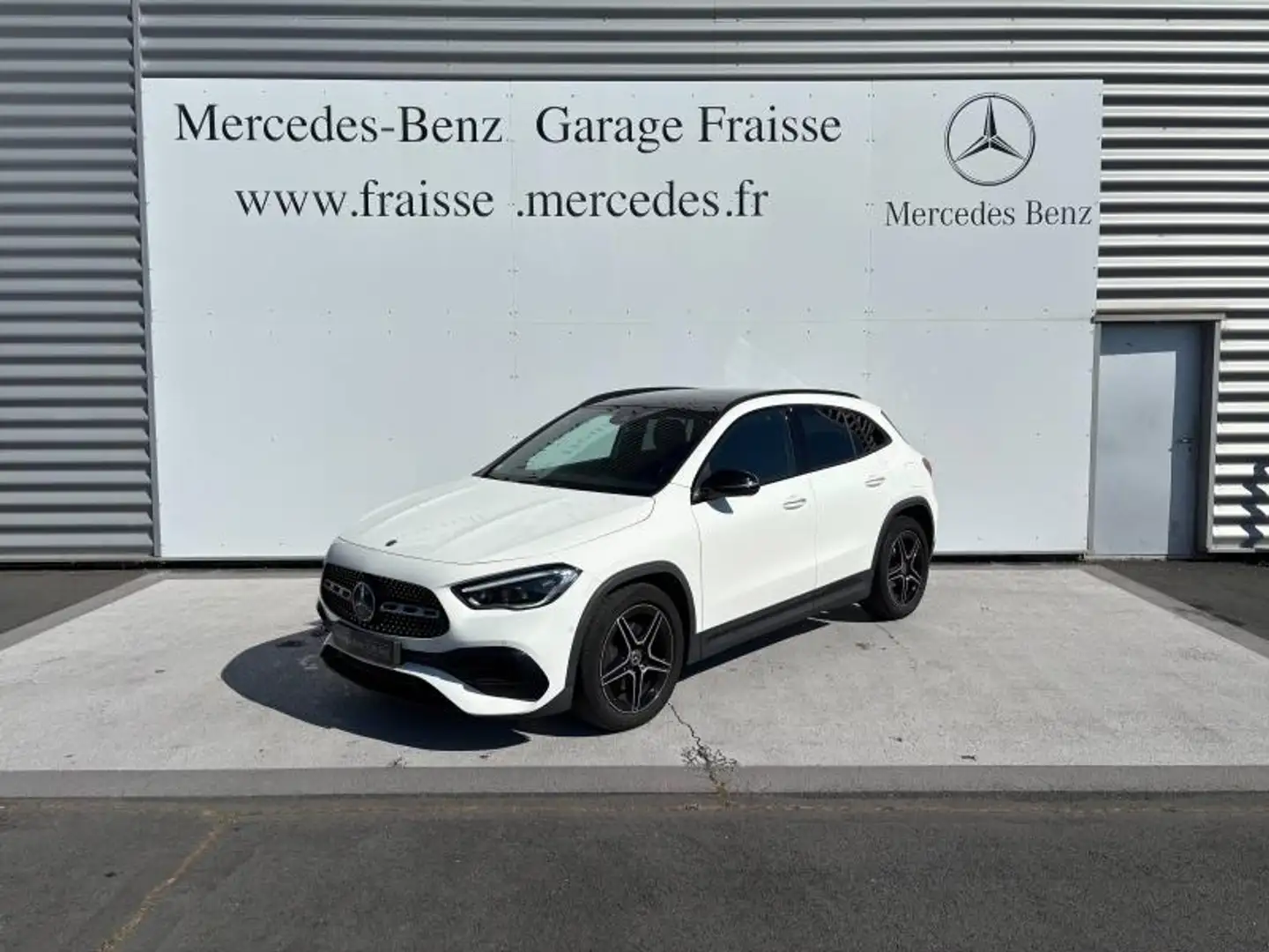 Mercedes-Benz GLA 200 200 d 150ch AMG Line 8G-DCT Blanc - 1