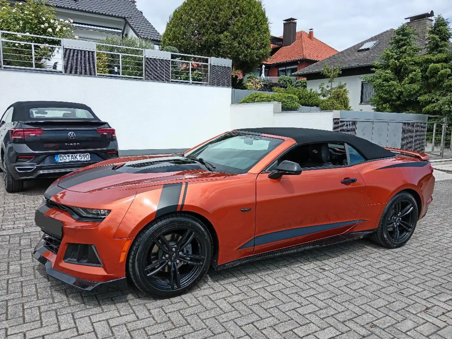 Chevrolet Camaro Camaro Cabriolet Touring 2.0 Aut. Naranja - 2