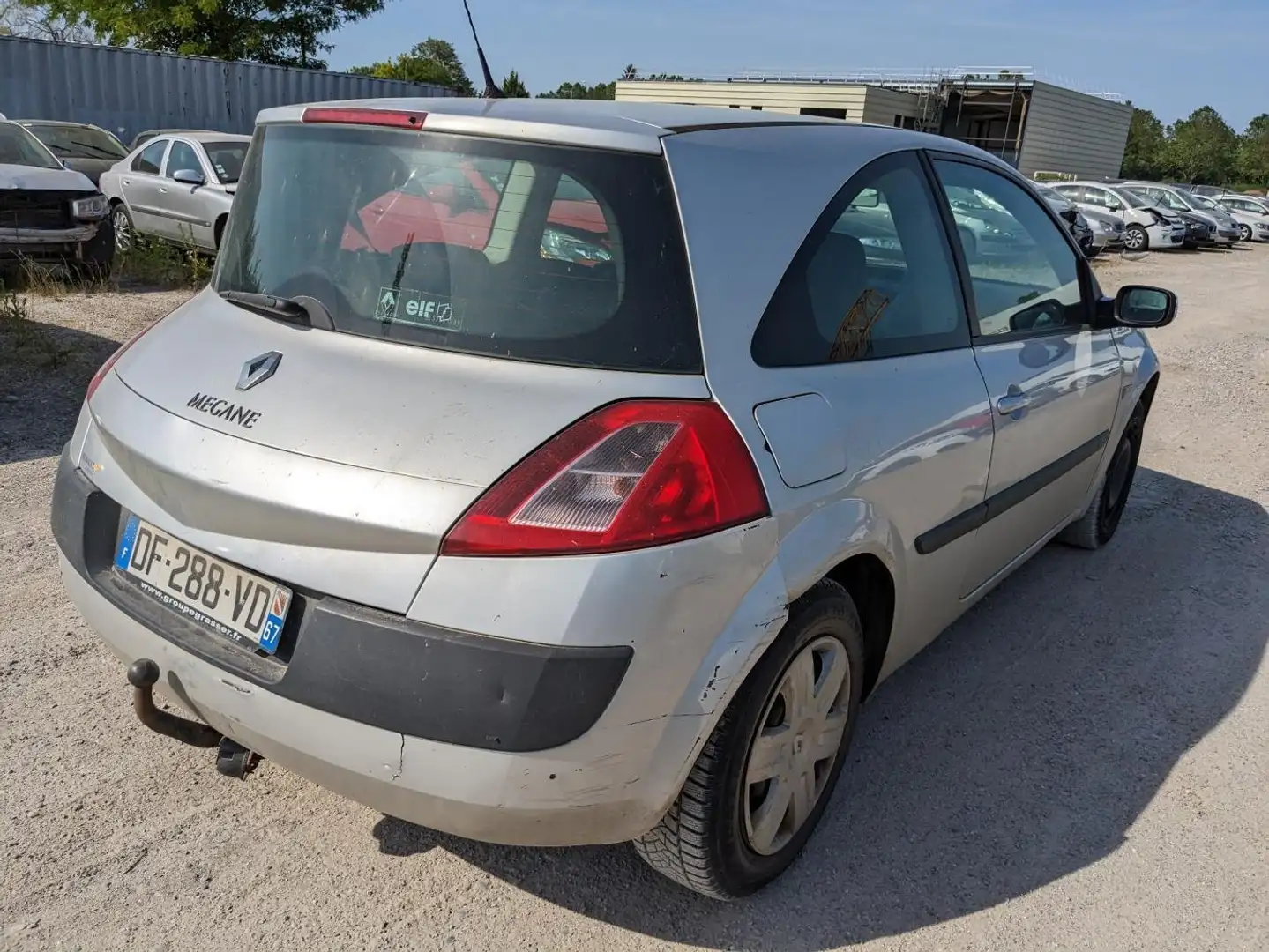 Renault Megane Mégane Coupé 1.9 dCi 120 Confort Expression Grijs - 2