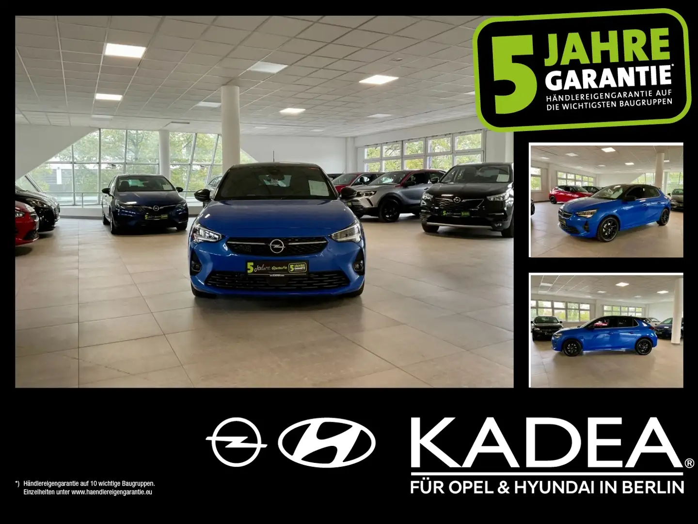 Opel Corsa F 1.2 Turbo Ultimate Matrix+Alcantara+LED Blu/Azzurro - 1