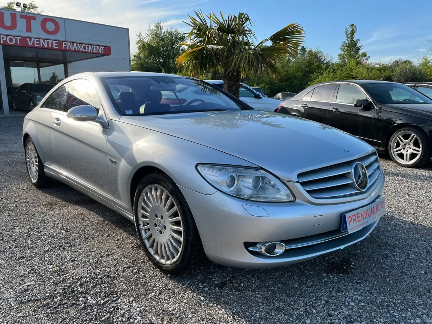 Mercedes-Benz CL 600 cl600 5.5 i V12 36V 517 cv Boîte auto Gris - 2