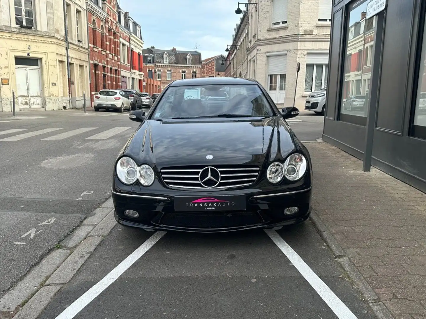 Mercedes-Benz CLK CLASSE COUPE 209 55 AMG A v8 5.4 / ENTRETIEN / TOIT PANORAMIQUE / SIEGE CHAUFFANT Schwarz - 2