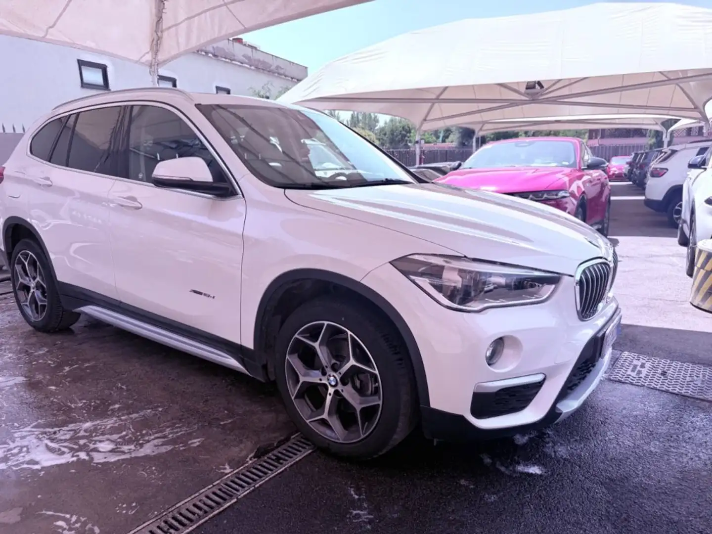 BMW X1 xDrive18d xLine TETTO PANORAMA Bianco - 1