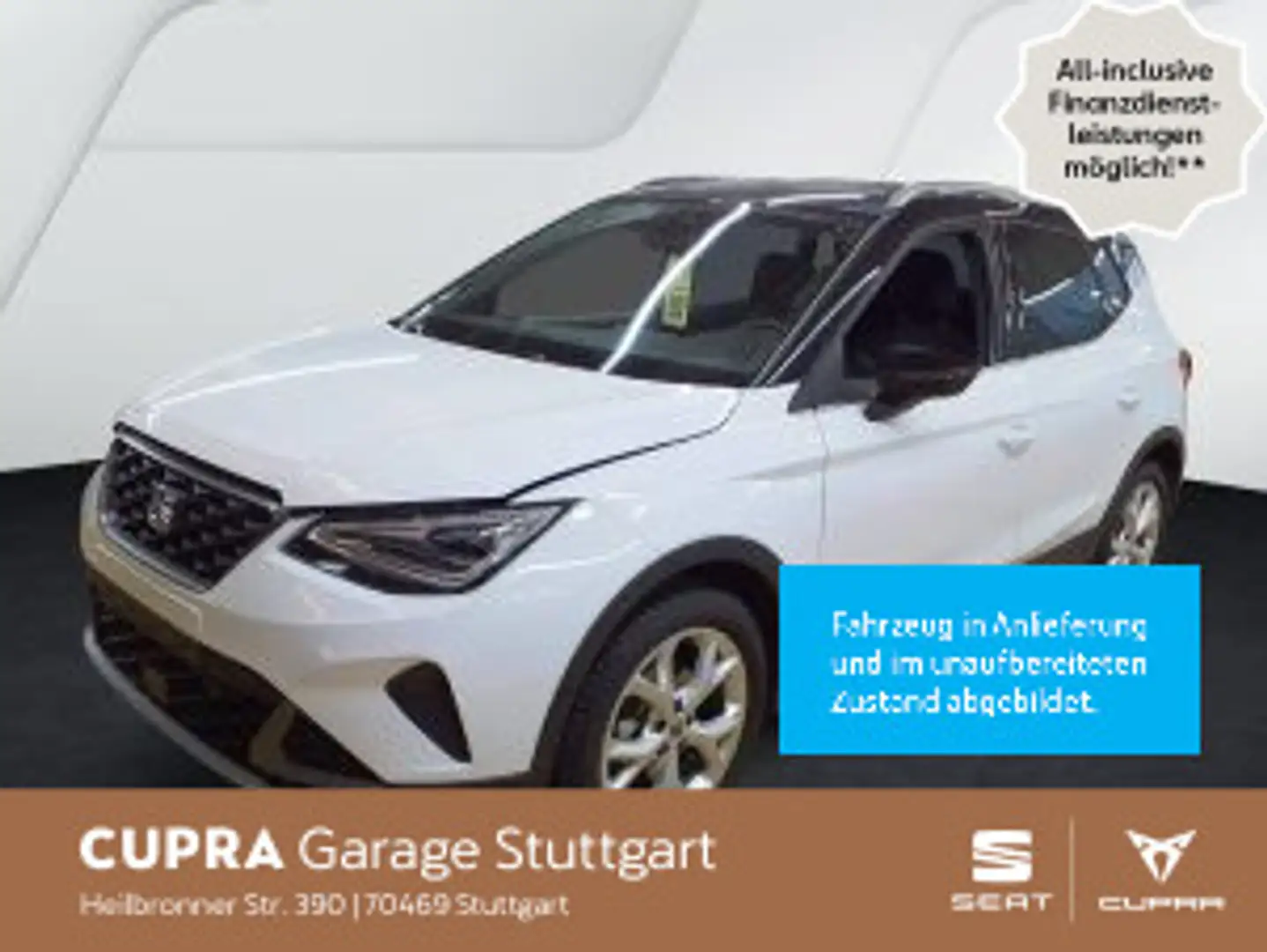 SEAT Arona Sport 1.0 TSI DSG 85kW Weiß - 1