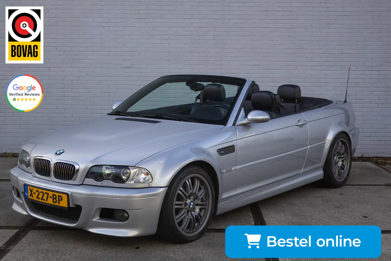 BMW M3 3-serie Cabrio Grijs - 1
