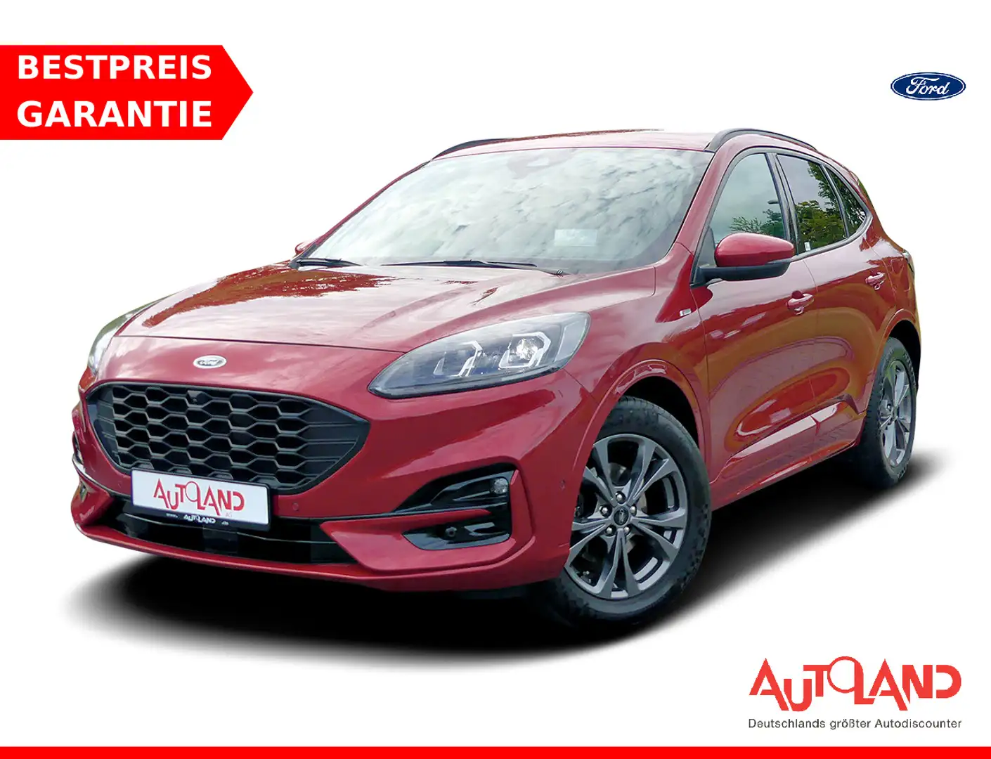 Ford Kuga 2.0 EcoBlue M-Hybrid ST-Line X Navi ACC AHK Rouge - 1