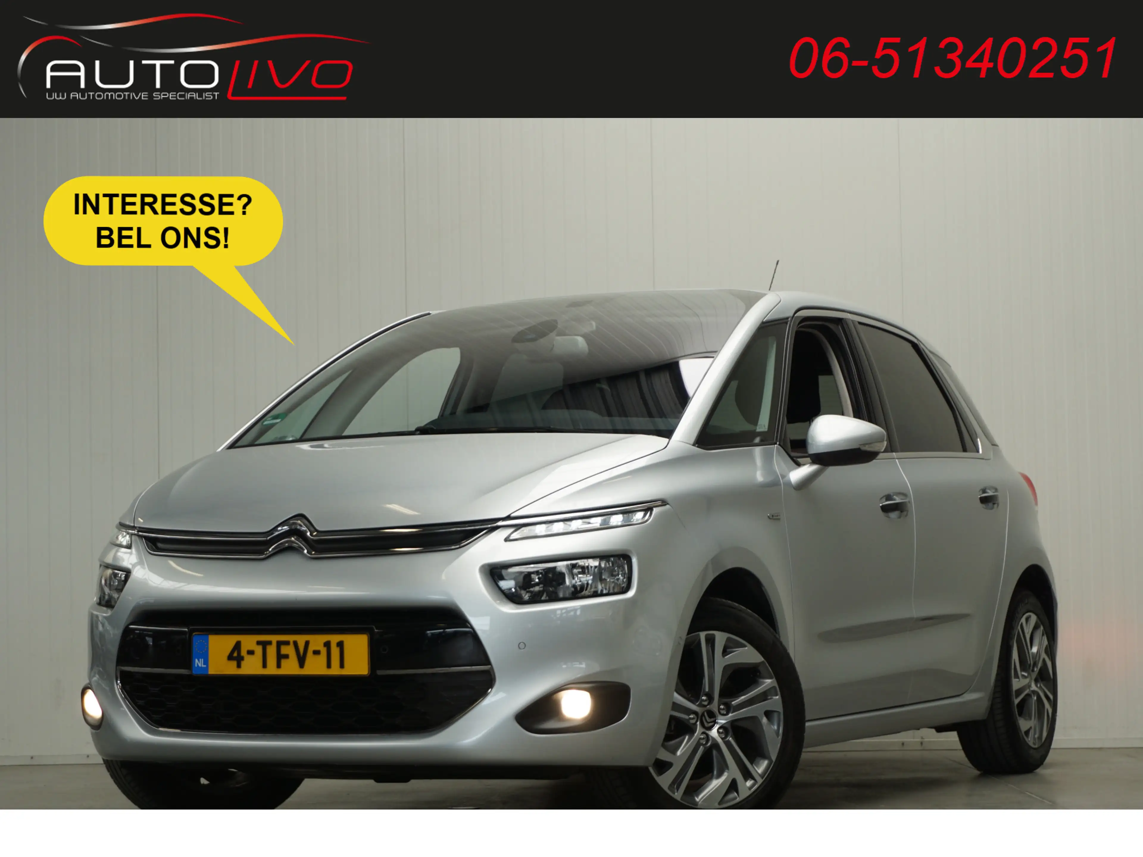 Citroen C4 Picasso 1.6 THP Exclusive 157 PK! MASSAGE H. LEER NAVI CLI