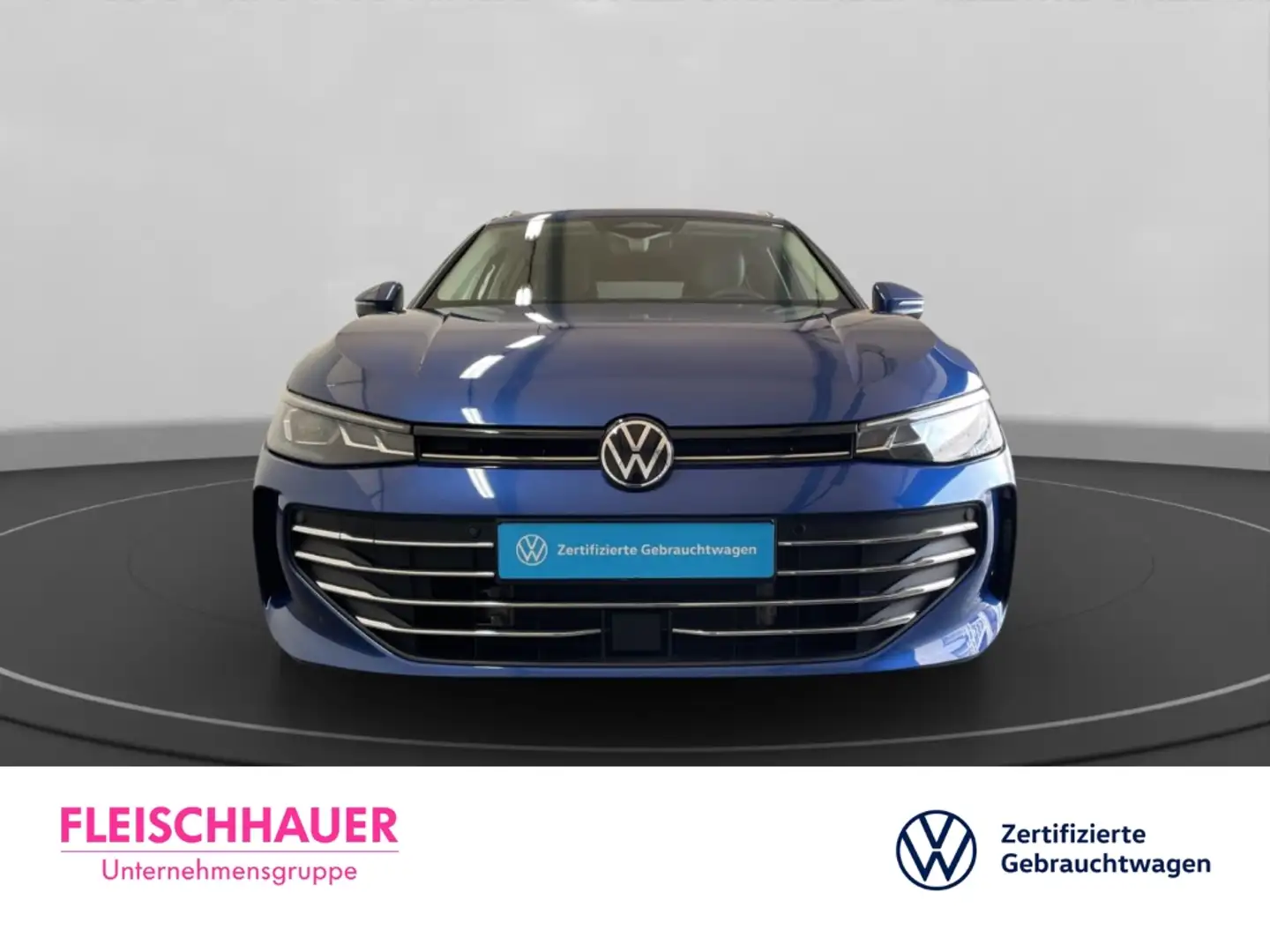 Volkswagen Passat Variant 1.5 eTSI Business HUD AD AHK-klappbar Navi Digital Blau - 2