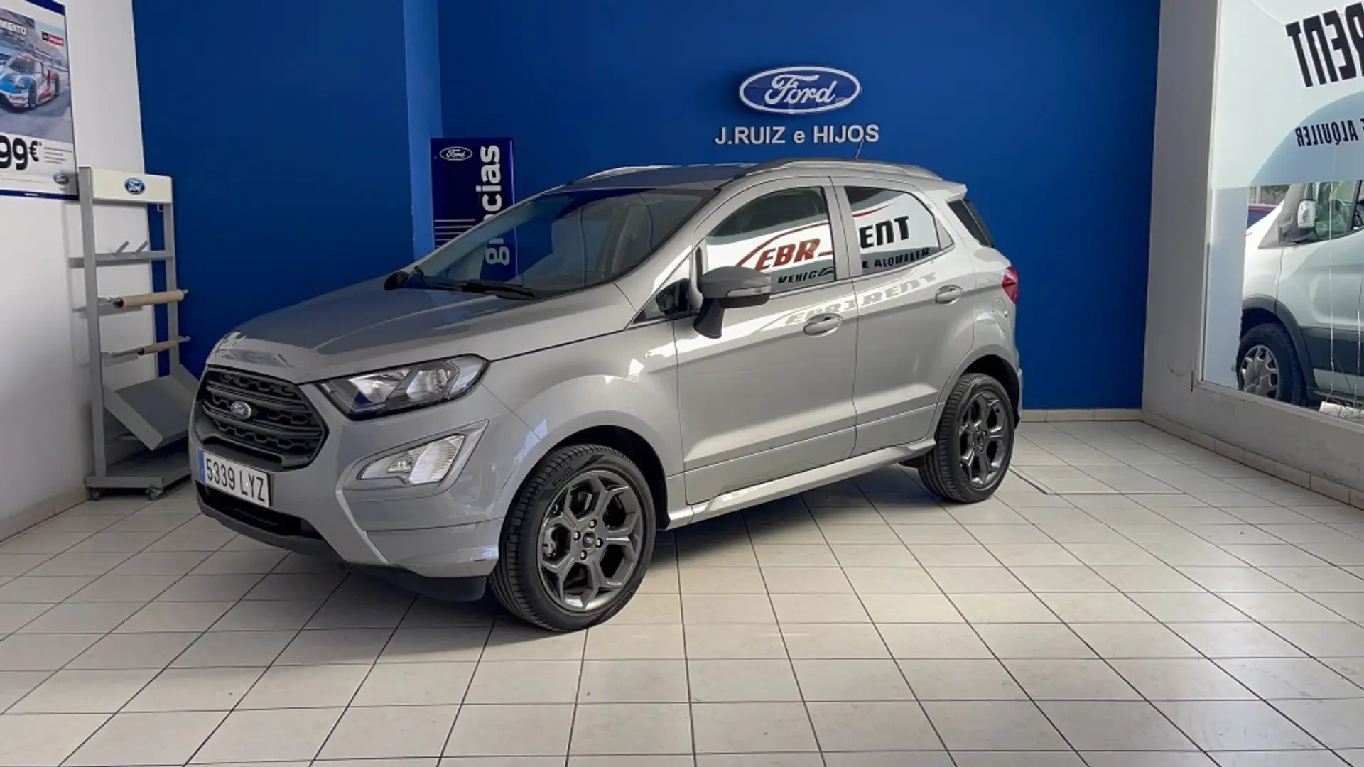 Ford EcoSport 1.0 EcoBoost ST Line 125 Gris - 1