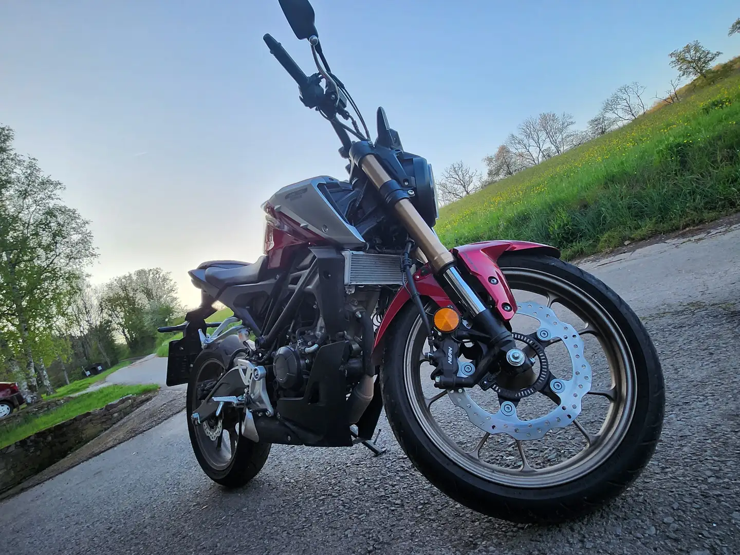 Honda CB 125 R Roşu - 2