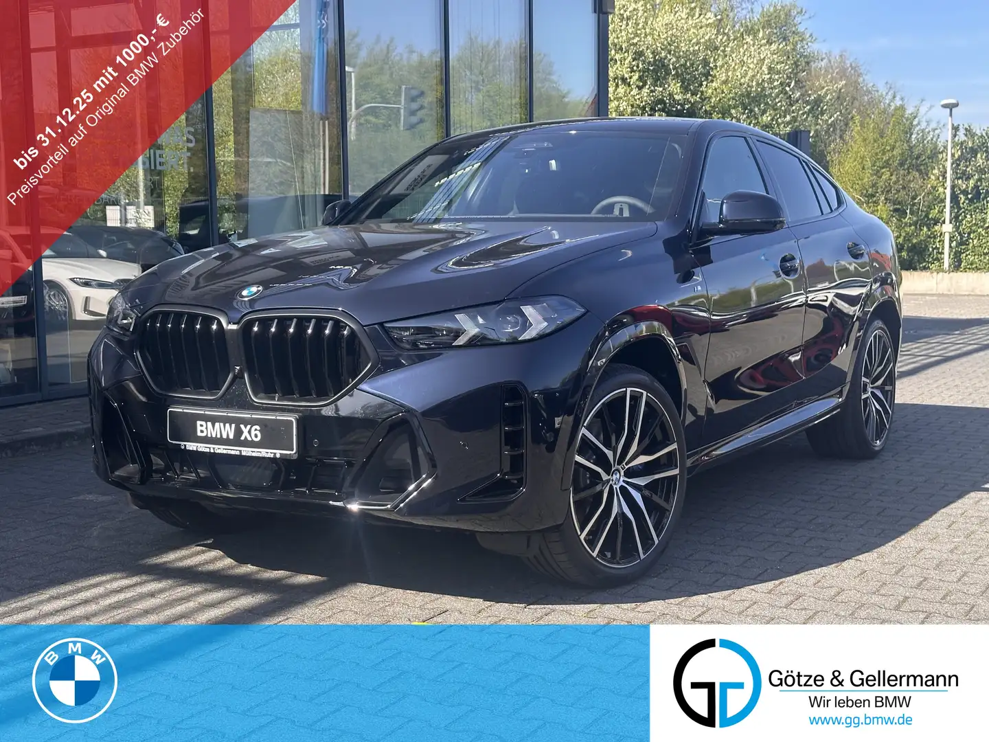 BMW X6 xDrive30d M Sport PRO //Pano Sitzbelüft. AHK Negru - 1